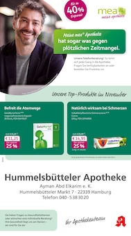 Aktueller mea - meine apotheke Prospekt "Unsere November-Angebote" für Hamburg Aktueller mea - meine apotheke Prospekt für Hamburg mit Seiten