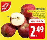 Apfel im EDEKA Prospekt Tafeläpfel von GUT&GÜNSTIG im aktuellen EDEKA Prospekt für 2,49 €