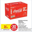 Boisson gazeuse original - Coca-Cola - Intermarché à Avignon Boisson gazeuse original - Coca-Cola en promo chez Intermarché Avignon à 2,47 €