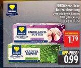 Knoblauch-Butter im Angebot bei Marktkauf in Hof Knoblauch-Butter Angebote von EDEKA Herzstücke bei Marktkauf Hof für 0,99 €