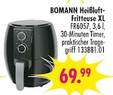 Heißluft-Fritteuse XL von BOMANN im aktuellen SB Möbel Boss Prospekt