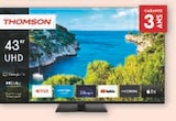 Téléviseur 4K 43" à Super U dans Antigny