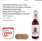 Konsum-Cola im Angebot bei GLOBUS in Apolda Konsum-Cola Angebote von Remember Drink bei GLOBUS Apolda für 0,99 €