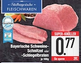 Bayerische Schweine-Schnitzel im aktuellen Prospekt bei E center in Hunderdorf