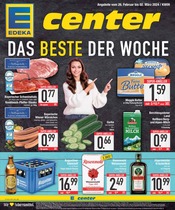 Aktueller E center Prospekt mit Bier, "DAS BESTE DER WOCHE", Seite 1