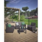 Salon bas Jade - KETER en promo à 119,99 € chez Carrefour Salon bas Jade - KETER dans le catalogue Carrefour