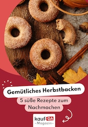 Rezepte Prospekt für Oberuckersee: "Herbstbacken", 1 Seite, 16.09.2024 - 14.10.2024