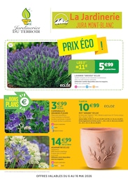Catalogue Jardineries & Animaleries Jardineries du terroir en cours à Amancy et alentours, PRIX ÉCO !, 4 pages, 06/05/2026 - 16/05/2026
