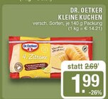Kleine Kuchen im Angebot bei EDEKA in Haltern am See Kleine Kuchen Angebote von Dr. Oetker bei EDEKA Haltern am See für 1,99 €