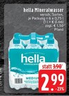 Mineralwasser im Angebot bei EDEKA in Mönchengladbach Mineralwasser Angebote von hella bei EDEKA Mönchengladbach für 2,99 €