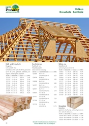 Kantholz Angebote im Prospekt "Holz- & Baukatalog 2024/25" von Holz Possling auf Seite 64