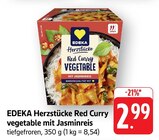 Herzstücke Red Curry Vegetable mit Jasminreis Angebote von EDEKA bei E center Bad Kreuznach für 2,99 €