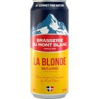 Bière blonde - MONT BLANC en promo chez Carrefour Palaiseau à 2,89 €