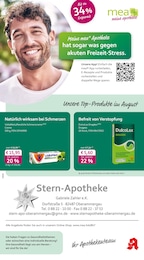 mea - meine apotheke Prospekt für Farchant mit 4 Seiten mea - meine apotheke Prospekt für Farchant: "Unsere August-Angebote", 4 Seiten, 01.08.2026 - 31.08.2026