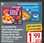 Chili-Cheese-Nuggets von Gut&Günstig für 1,99 € bei EDEKA im Angebot Chili-Cheese-Nuggets von Gut&Günstig im aktuellen EDEKA Prospekt