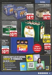 Bier im EDEKA Prospekt in Übach-Palenberg Aktueller EDEKA Prospekt mit Bier, "Aktuelle Angebote", Seite 19