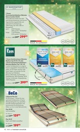 Bett Angebot & Preis im aktuellen Matratzen Concord Prospekt Bett Angebot im aktuellen Matratzen Concord Prospekt auf Seite 4