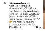 Küchenkombination im Angebot bei Möbel Martin in Speyer Küchenkombination Angebote bei Möbel Martin Speyer für 1.999,00 €