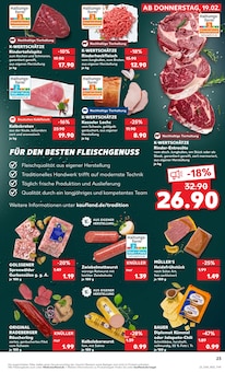 Braten im Kaufland Prospekt "Hier bin ich richtig" mit 75 Seiten (Bielefeld)