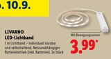LED-Lichtband von LIVARNO im aktuellen Lidl Prospekt für 3,99 €