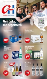 Aktueller Getränke Hoffmann Prospekt, "Aktuelle Angebote", mit Angeboten der Woche, gültig von 29.04.2024 bis 29.04.2024