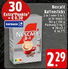 Kaffeesticks im Angebot bei EDEKA in Leverkusen Kaffeesticks Angebote von Nescafé bei EDEKA Leverkusen für 2,29 €