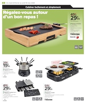 Appareil Raclette Angebote im Prospekt "Restez connectés à vos envies !" von Carrefour auf Seite 4