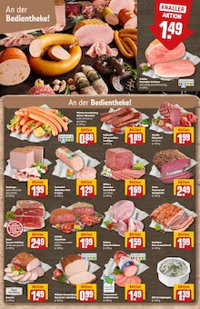 Schweinefleisch im REWE Prospekt "Dein Markt" mit 40 Seiten (Braunschweig)