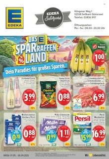 EDEKA Prospekt der Woche "Aktuelle Angebote" Seite 1, 01.09.2025 bis 06.09.2025 für Selfkant Aktueller EDEKA Prospekt "Aktuelle Angebote" Seite 1 von 24 Seiten für Selfkant