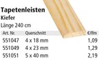 Aktuelles Tapetenleisten Angebot bei Holz Possling in Berlin ab 1,09 €
