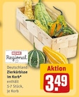 Aktuelles Zierkürbisse im Korb Angebot bei REWE in Münster ab 3,49 €
