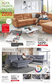 Couch im Multipolster Prospekt "SOFA TAUSCH PRÄMIE" mit 26 Seiten (Jena)