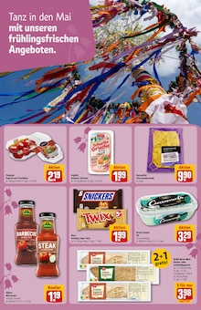 Snickers im aktuellen REWE Prospekt (Bonn) Snickers im REWE Prospekt "Dein Markt" mit 42 Seiten (Bonn)