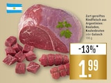 Aktuelles Zart gereiftes Rindfleisch aus Argentinien Angebot bei Marktkauf in Ulm ab 1,99 €