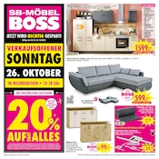 SB Möbel Boss Möbel & Einrichtung Prospekt der aktuellen Woche mit 12 Seiten, gültig von 25.10.2025 bis 31.10.2025, in Spiesen-Elversberg und Umgebung Aktueller SB Möbel Boss Möbel & Einrichtung Prospekt in Spiesen-Elversberg und Umgebung, "JETZT WIRD RICHTIG GESPART!" mit 12 Seiten, 25.10.2025 - 31.10.2025