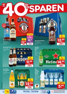 Bier im Netto Marken-Discount Prospekt "Aktuelle Angebote" mit 69 Seiten (Mannheim)