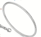 Bracelet Jonc en argent rhodié à 128,00 € dans le catalogue E.Leclerc