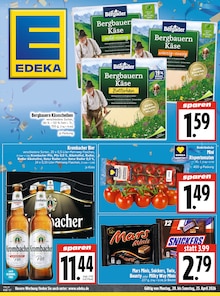 Bier im EDEKA Prospekt "Aktuelle Angebote" mit 16 Seiten (Gießen)
