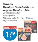 Thunfisch Filets von Hawesta im aktuellen V-Markt Prospekt für 1,79 €