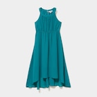 Robe longue asymétrique sans manches vert foncé fille à 12,99 € dans le catalogue La Halle