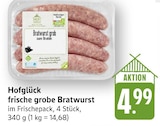 EDEKA - frische grobe Bratwurst Angebot im Prospekt frische grobe Bratwurst bei EDEKA im Prospekt "" für 4,99 €