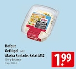 Aktuelles Geflügel-Salat oder Alaska Seelachs-Salat MSC Angebot bei famila Nordost in Lübeck ab 1,99 €