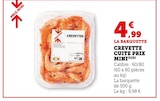 Crevette Cuite à Super U dans Boulon Crevette Cuite à Super U dans Boulon