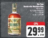 Baroko oder Masskara Rum im Angebot bei EDEKA in Schwabach Baroko oder Masskara Rum Angebote von Don Papa bei EDEKA Schwabach für 29,99 €