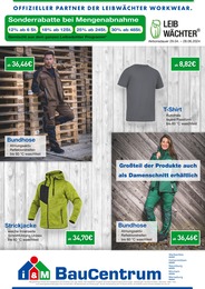 i&M BauCentrum Prospekt: "Offizieller Partner der Leibwächter Workwear.", 2 Seiten, 29.04.2024 - 28.06.2024