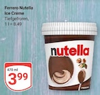 Aktuelles Nutella Ice Creme Angebot bei GLOBUS in Oberhausen ab 3,99 €