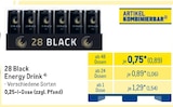 Energy Drink Angebote von 28 Black bei METRO Hemer für 0,89 €