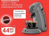 Padautomat HD6553/70 Angebote von Senseo bei GLOBUS Homburg für 5,99 €