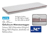 Gelschaum-Matratzentopper im ALDI Nord Prospekt Gelschaum-Matratzentopper von Hanse im aktuellen ALDI Nord Prospekt für 74,99 €