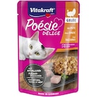 Aktuelles Vitakraft® Poésie® Délice mit Pute in Gelée 85 g Angebot bei Zookauf in Hagen (Stadt der FernUniversität) ab 0,55 €